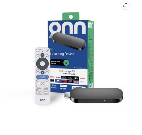 Onn streaming device - 4k,