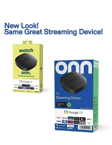 Onn google tv streaming - 4k,